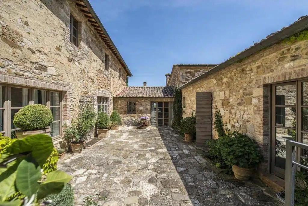 Abbadia Wine Relais Acomodação com café da manhã Montefollonico Exterior foto