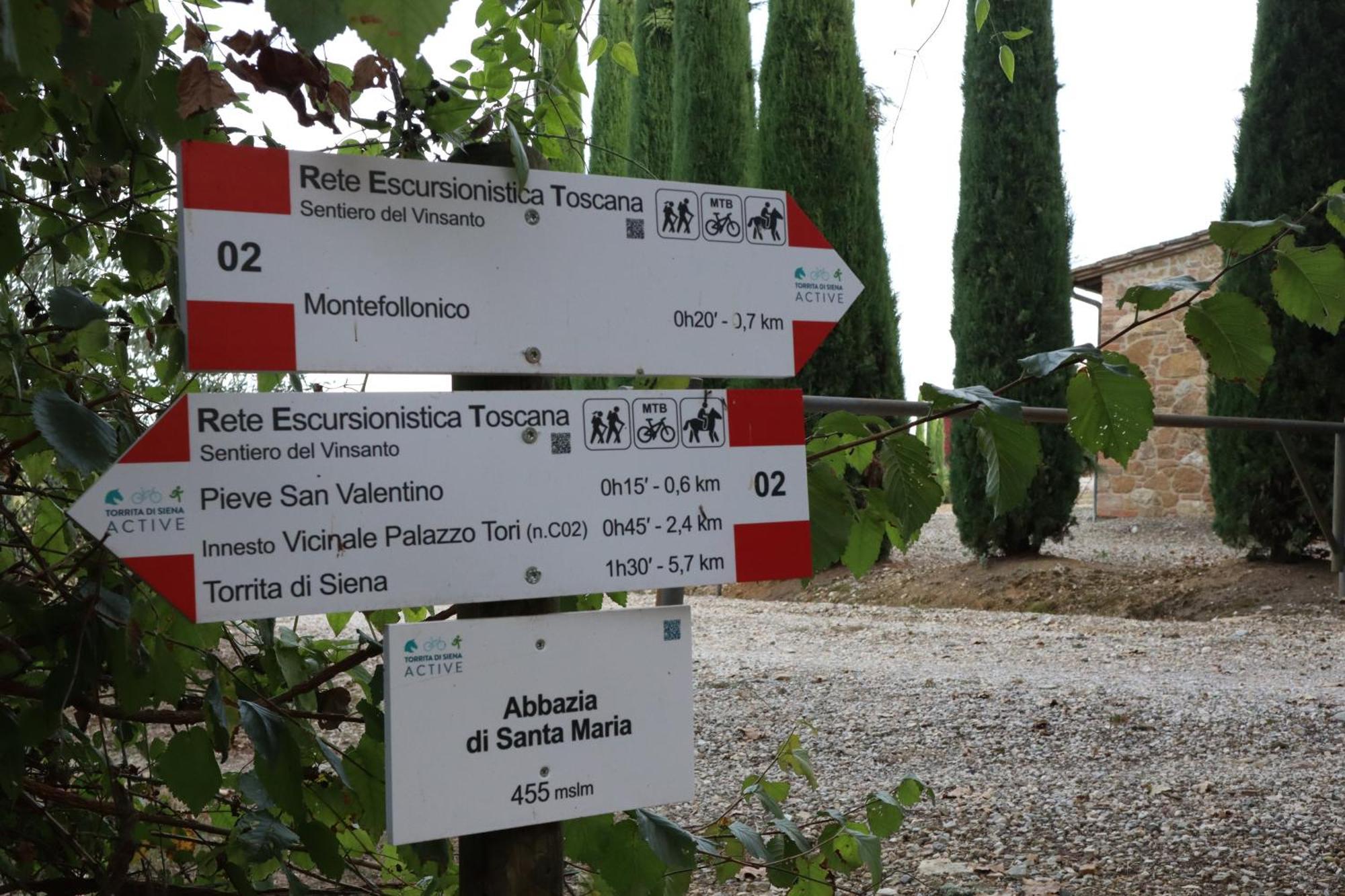 Abbadia Wine Relais Acomodação com café da manhã Montefollonico Exterior foto